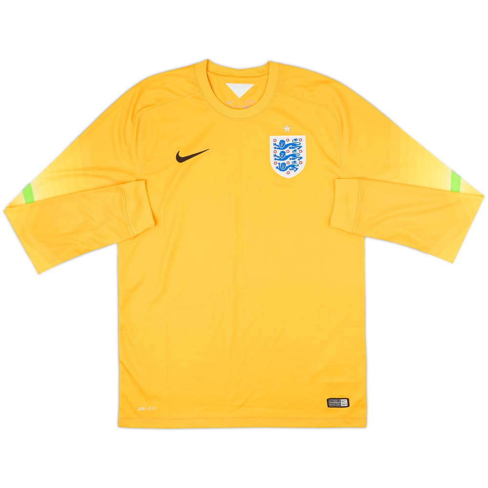 2014-15 England GK Shirt - 9/10 - (M)