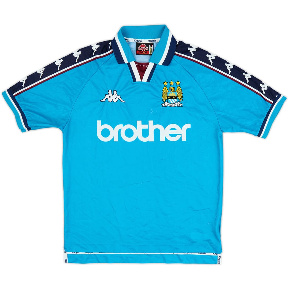 1997-99 Manchester City Home Shirt - 5/10 - (S)