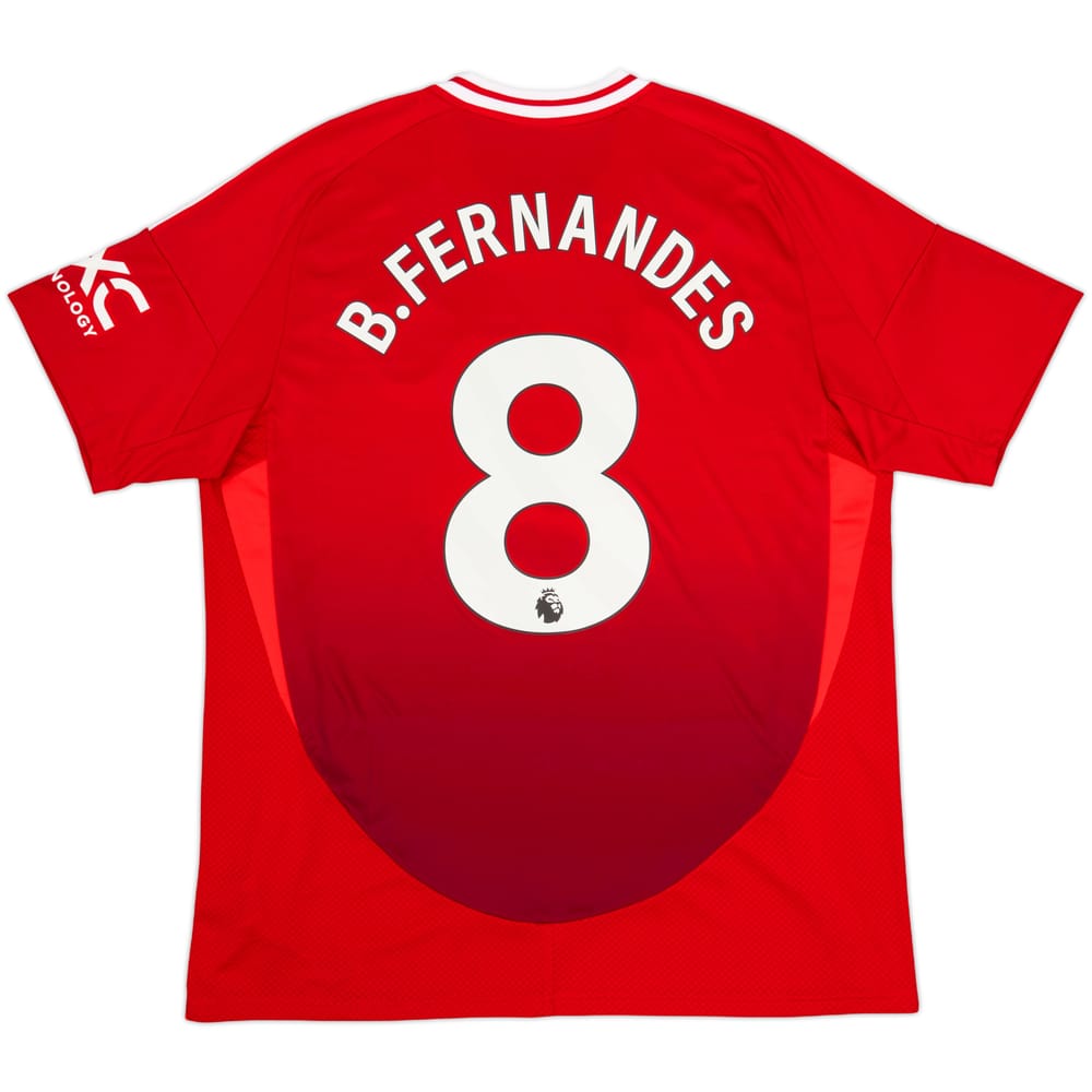 2024-25 Manchester United Home Shirt B.Fernandes #8 - 10/10 - (XL)