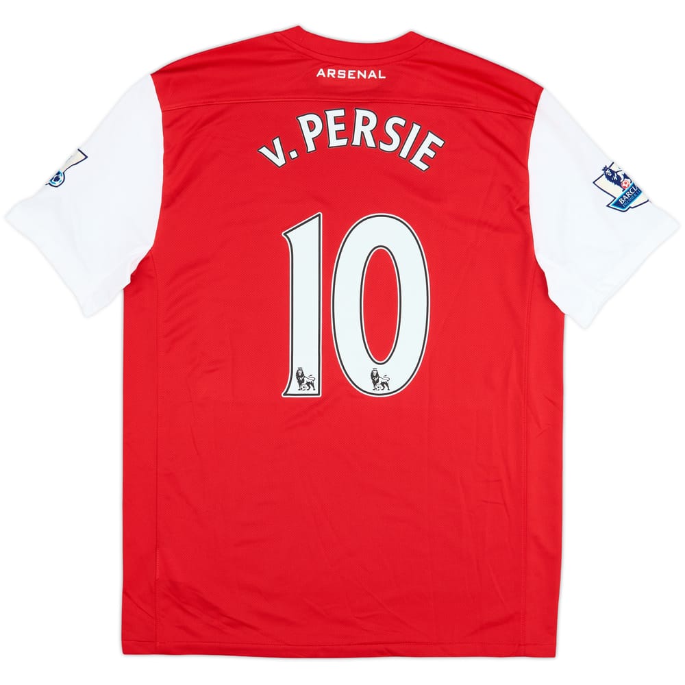 2011-12 Arsenal Home Shirt v.Persie #10 - 8/10 - (L)