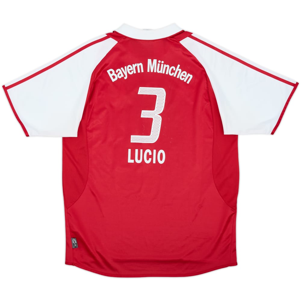 2004-05 Bayern Munich Home Shirt Lucio #3 - 7/10 - (XL.Boys)