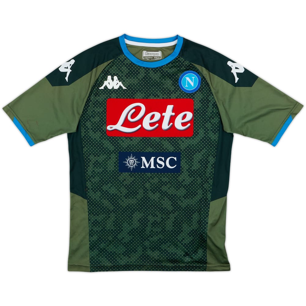2013-14 Napoli Visitante Camiseta - 8/10 - (L.Boys)