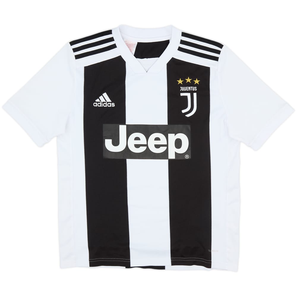 2018-19 Juventus Home Shirt - 10/10 - (L.Boys)