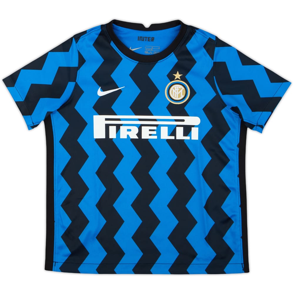2020-21 Inter Milan Home Shirt - 10/10 - (L.Boys)