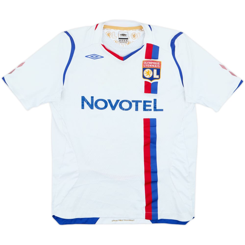 2008-09 Lyon Home Shirt - 5/10 - (XL.Boys)