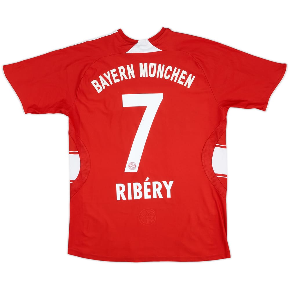 2008-09 Bayern Munich Home Shirt Ribery #7 - 6/10 - (XL.Boys)