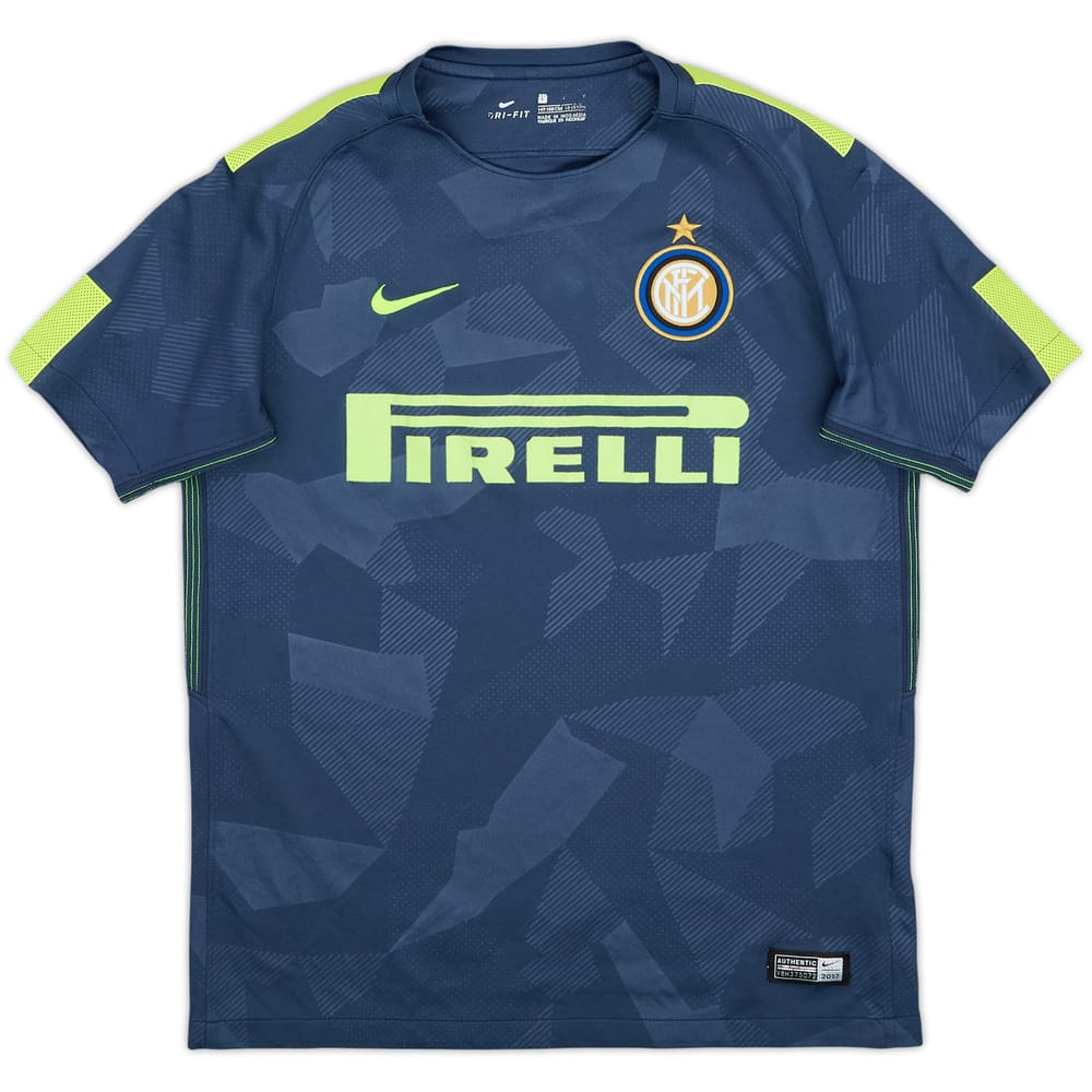 2017-18 Inter Milan Third Shirt - 5/10 - (L.Boys)