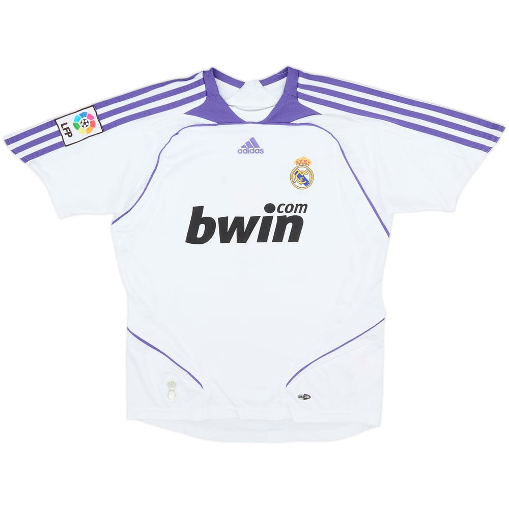 2007-08 Real Madrid 'Campeones' Home Shirt - 6/10 - (M.Boys)