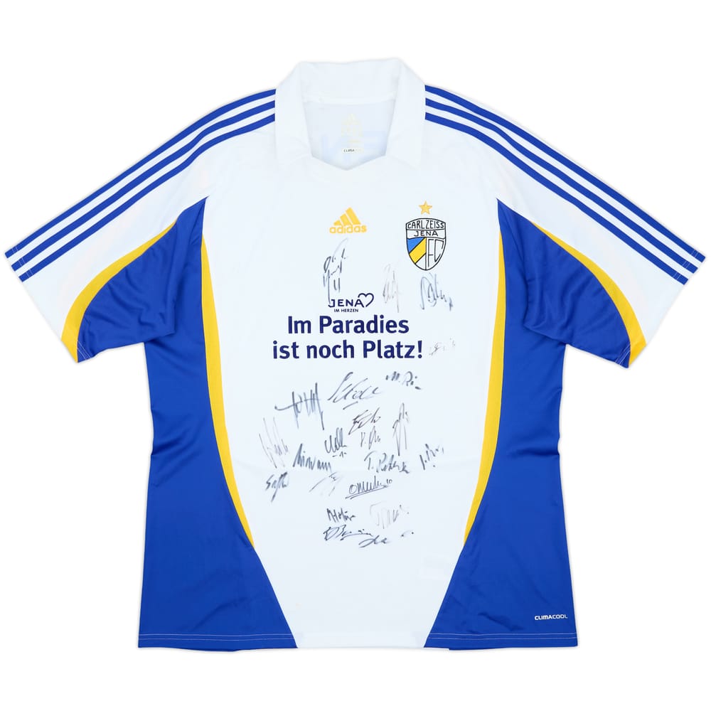 2009-10 Carl Zeiss Jena Signed Away Shirt - 7/10 - (XXL)