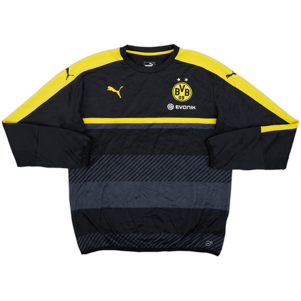 2014-15 Borussia Dortmund Puma Sweat Top - 8/10 - (XL)