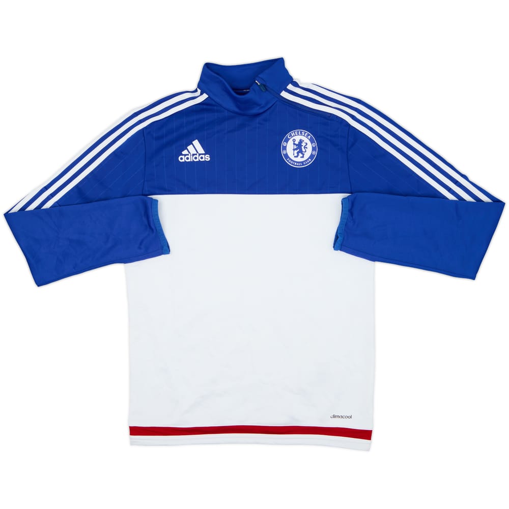 2015-16 Chelsea adidas 1/4 Zip Drill Top - 6/10 - (XS)