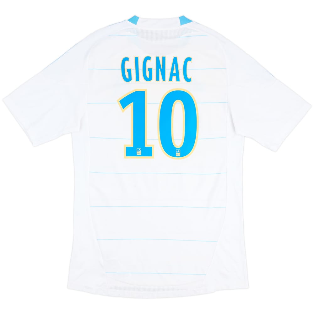 2010-11 Olympique Marseille Home Shirt Gignac #10 - 5/10 - (M)