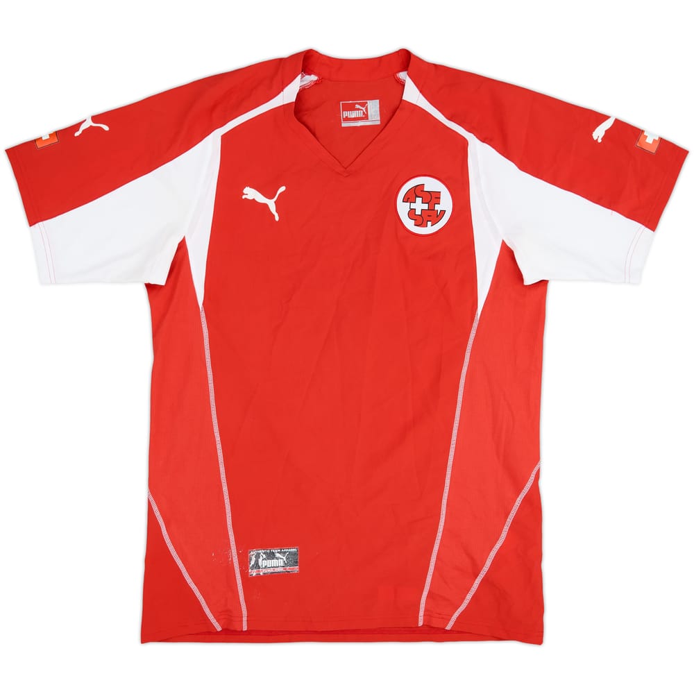 2004-06 Switzerland Home Shirt - 6/10 - (L)