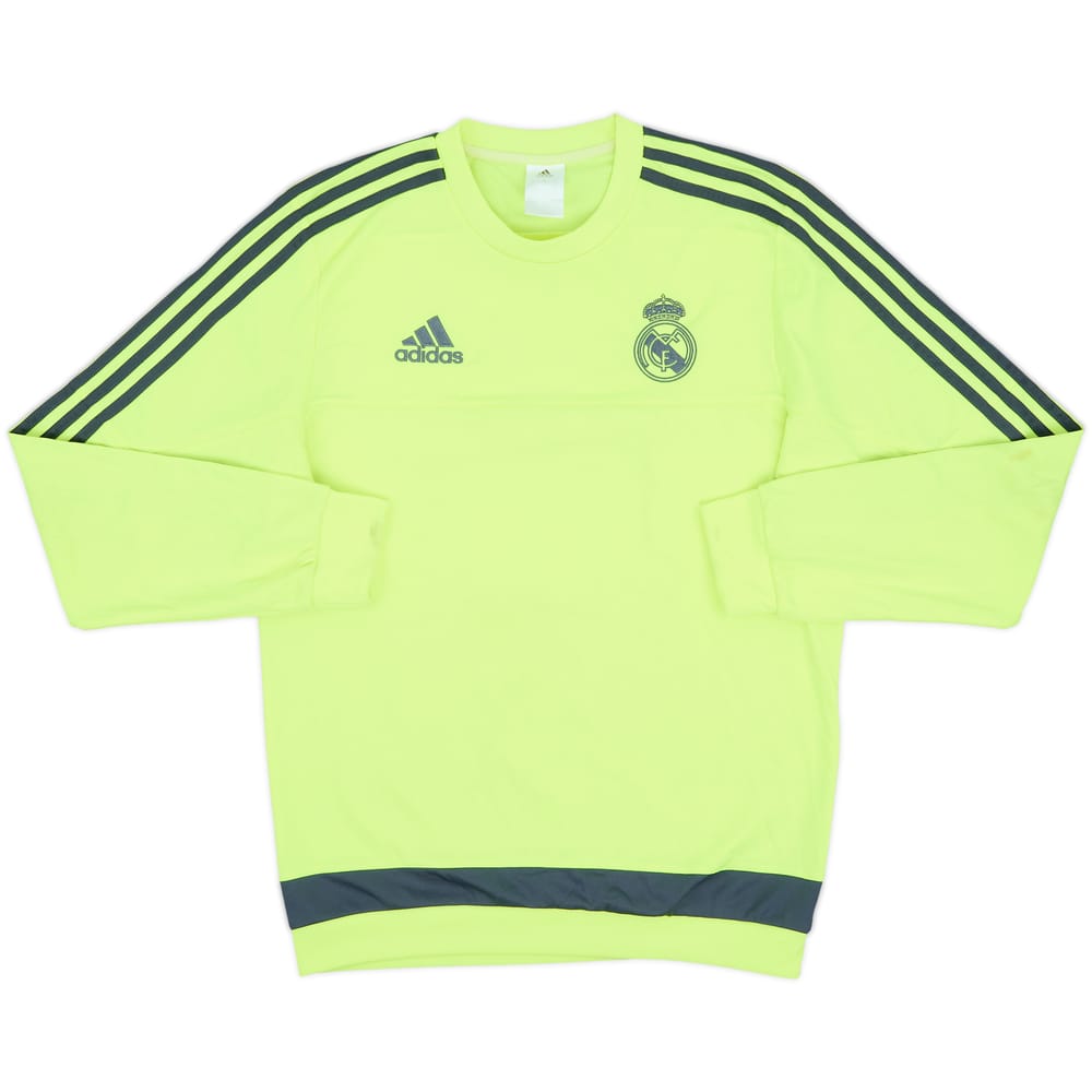 2015-16 Real Madrid adidas Sweat Top - 5/10 - (S)