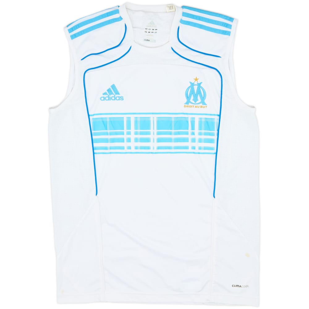 2010-11 Olympique Marseille adidas Training Vest - 7/10 - (M/L)