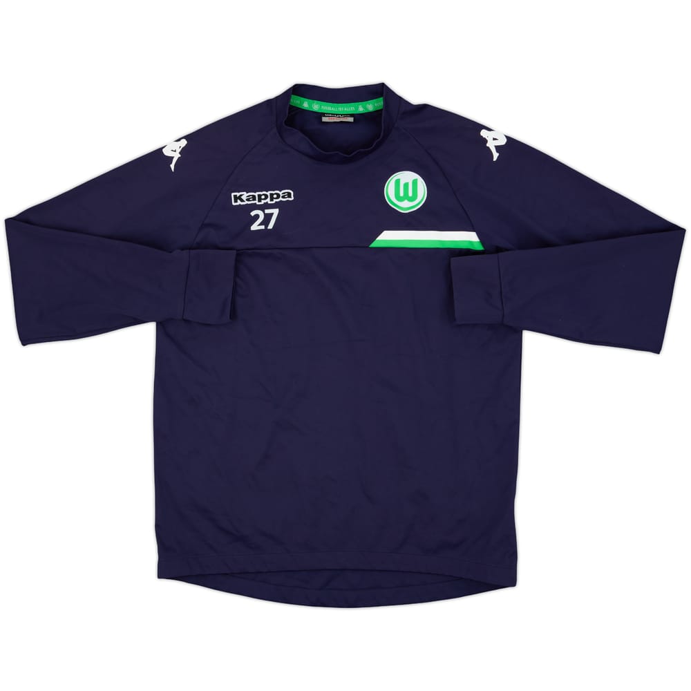 2014-15 Wolfsburg Player Issue Kappa Drill Top #27 (M. Arnold) - 7/10 - (M)