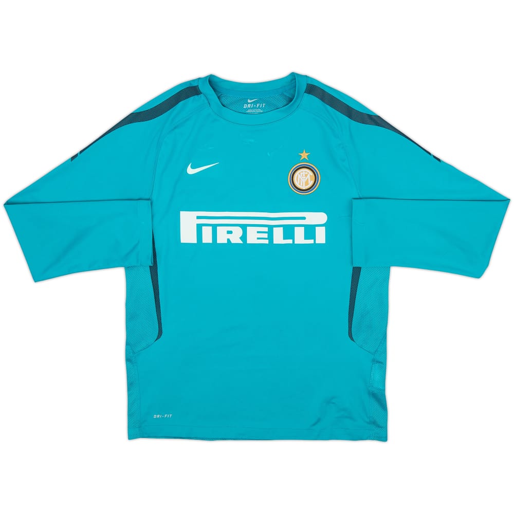 2011-12 Inter Milan Nike Training L/S Shirt - 6/10 - (L.Boys)