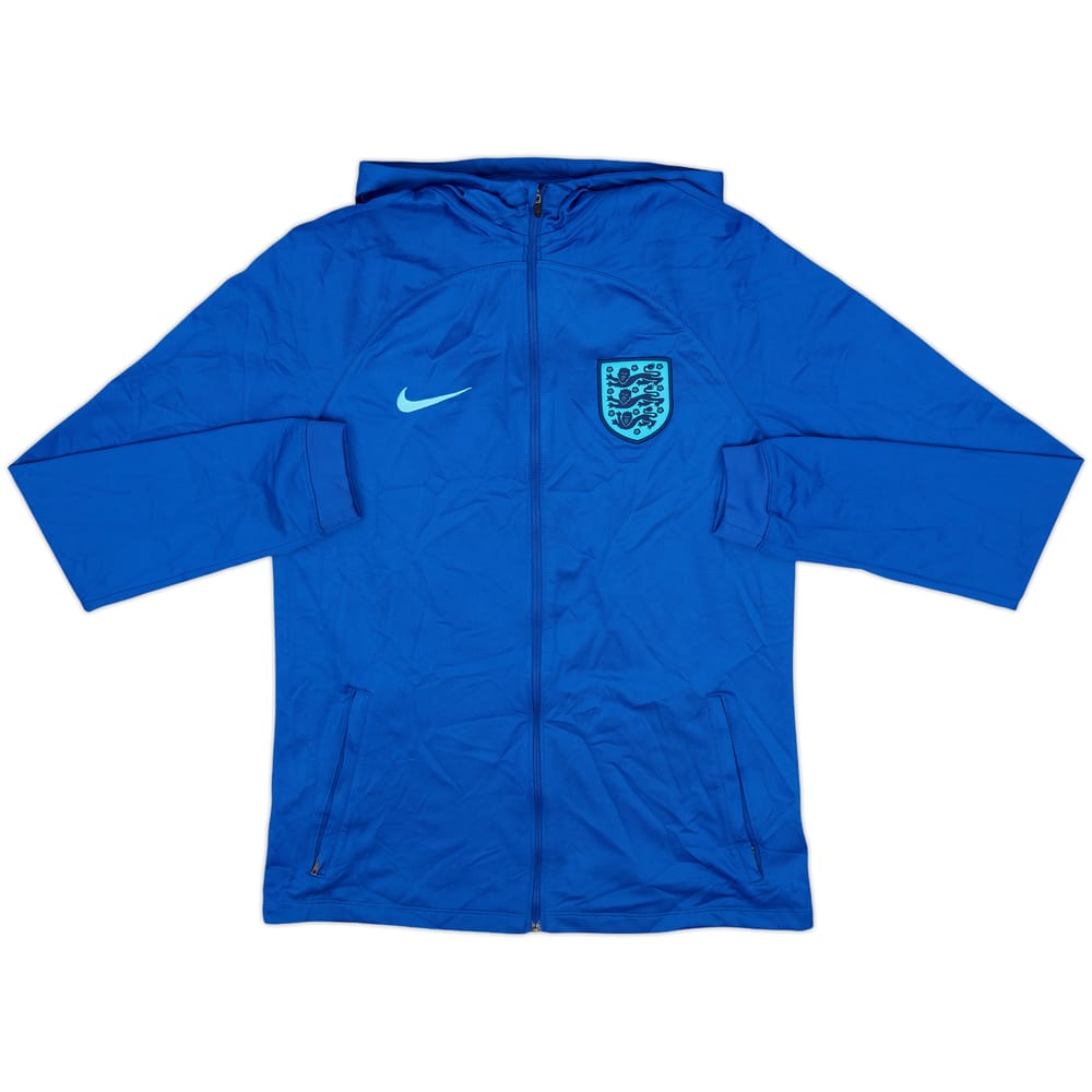 2022-23 England Nike Hooded Track Jacket - 7/10 - (XL.Boys)