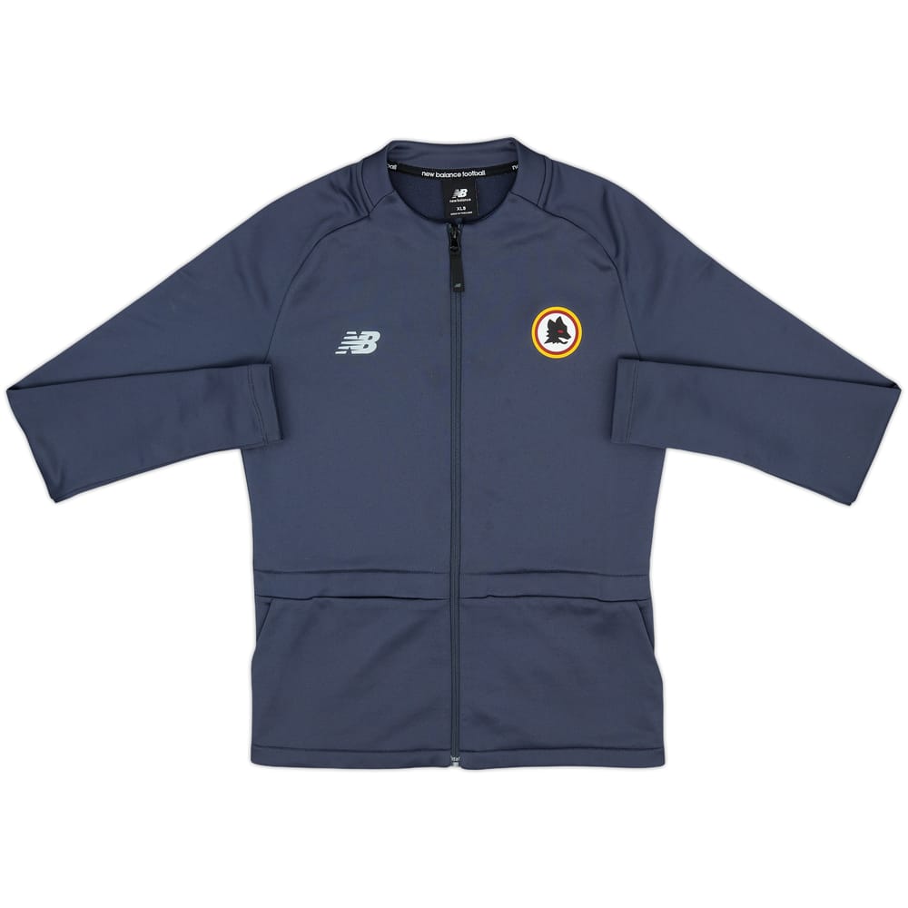 2021-22 Roma New Balance Track Jacket - 7/10 - (XL.Boys)