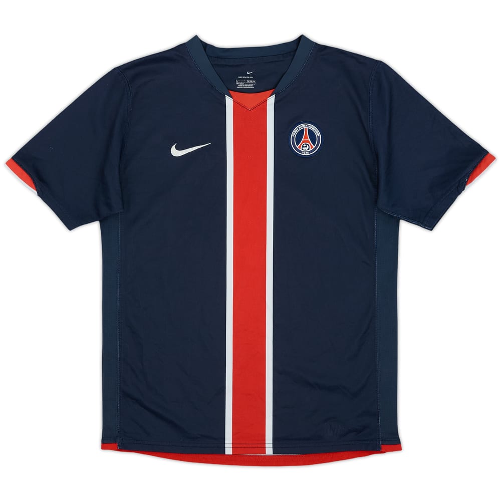 2006-07 Paris Saint-Germain Home Shirt - 7/10 - (L.Boys)