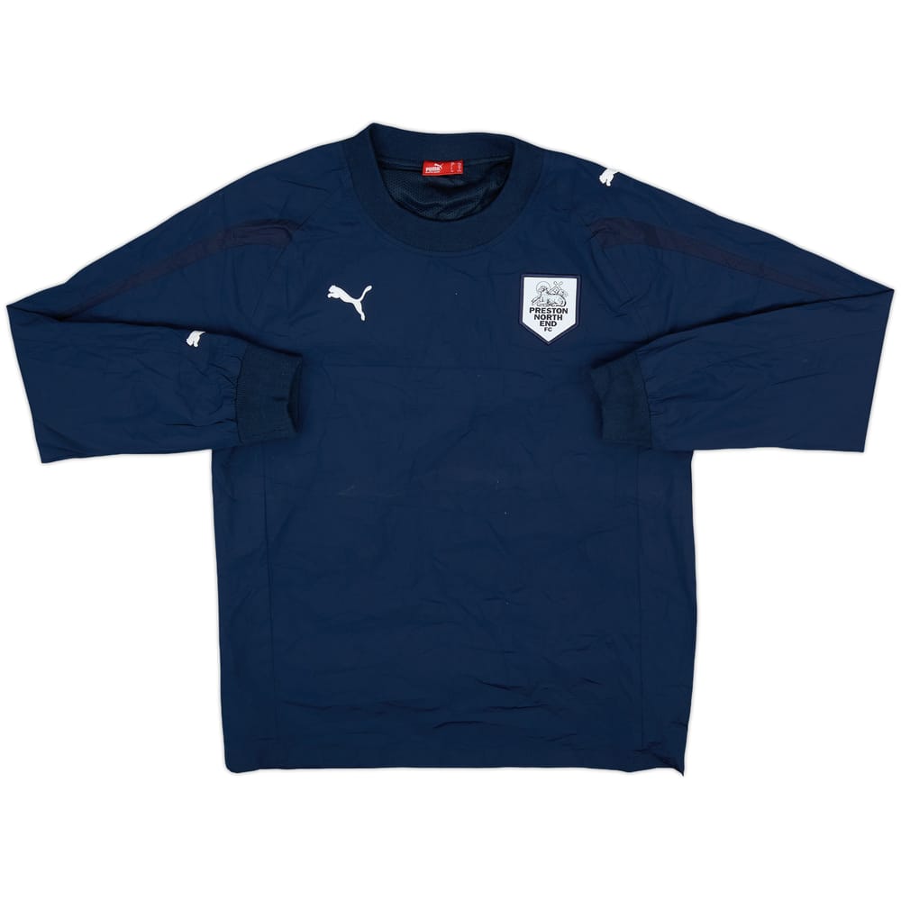 2010-11 Preston North End Puma Drill Top - 7/10 - (XL.Boys)