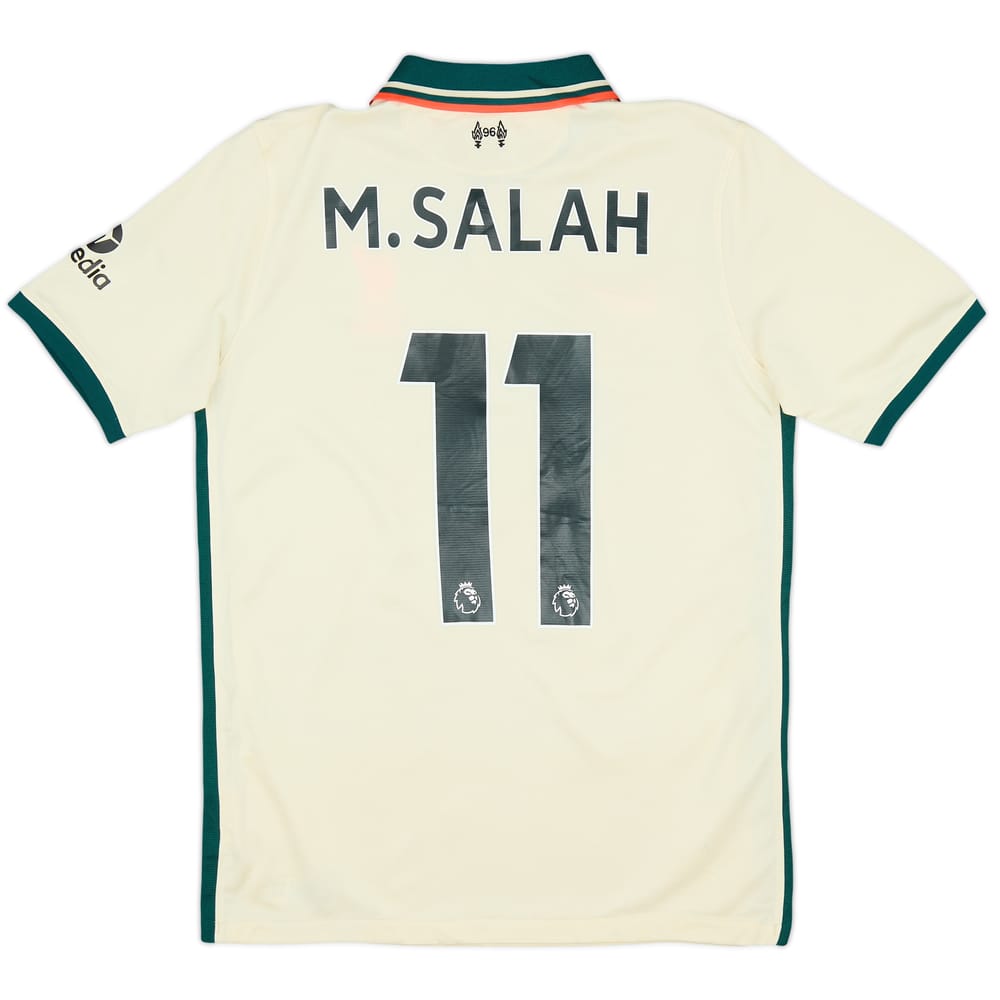 2021-22 Liverpool Away Shirt M.Salah #11 - 6/10 - (XL.Boys)