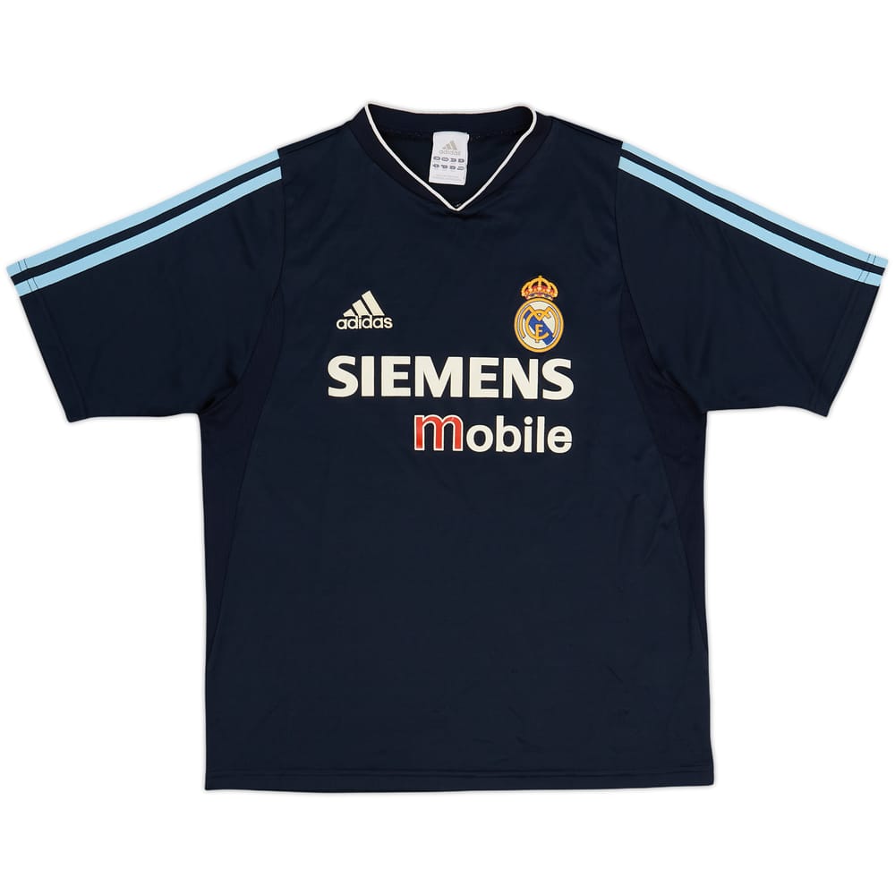 2003-04 Real Madrid Away Shirt - 8/10 - (L.Boys)
