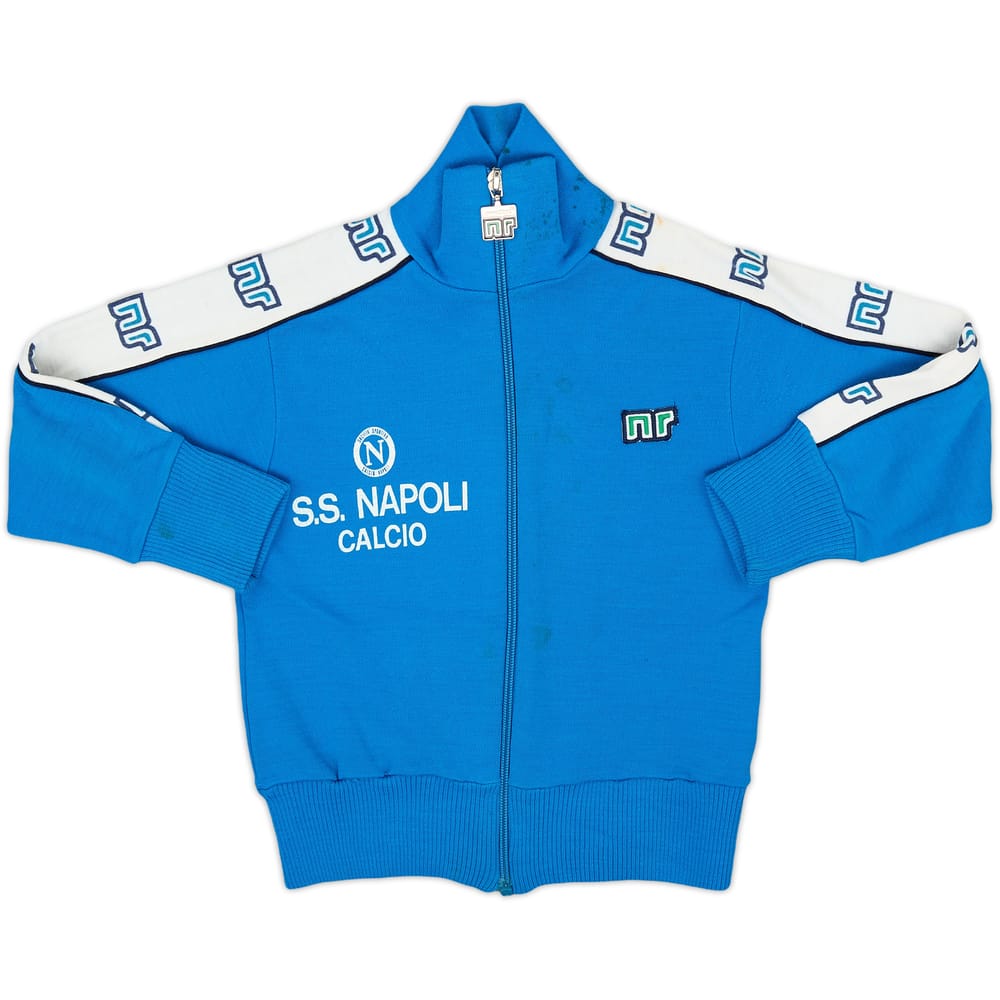 1986-87 Napoli Ennerre Track Jacket - 6/10 - (5-6 Years)