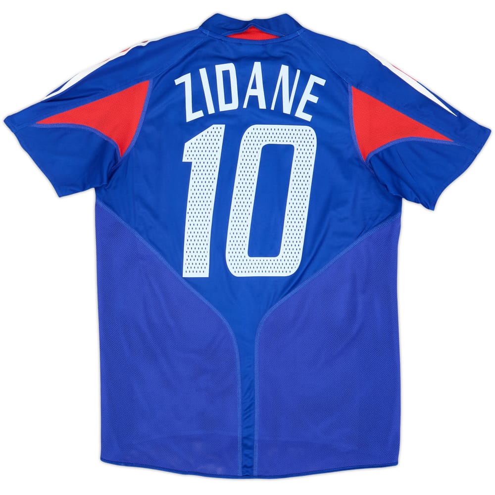 2004-06 France Home Shirt Zidane #10 - 8/10 - (XL.Boys)