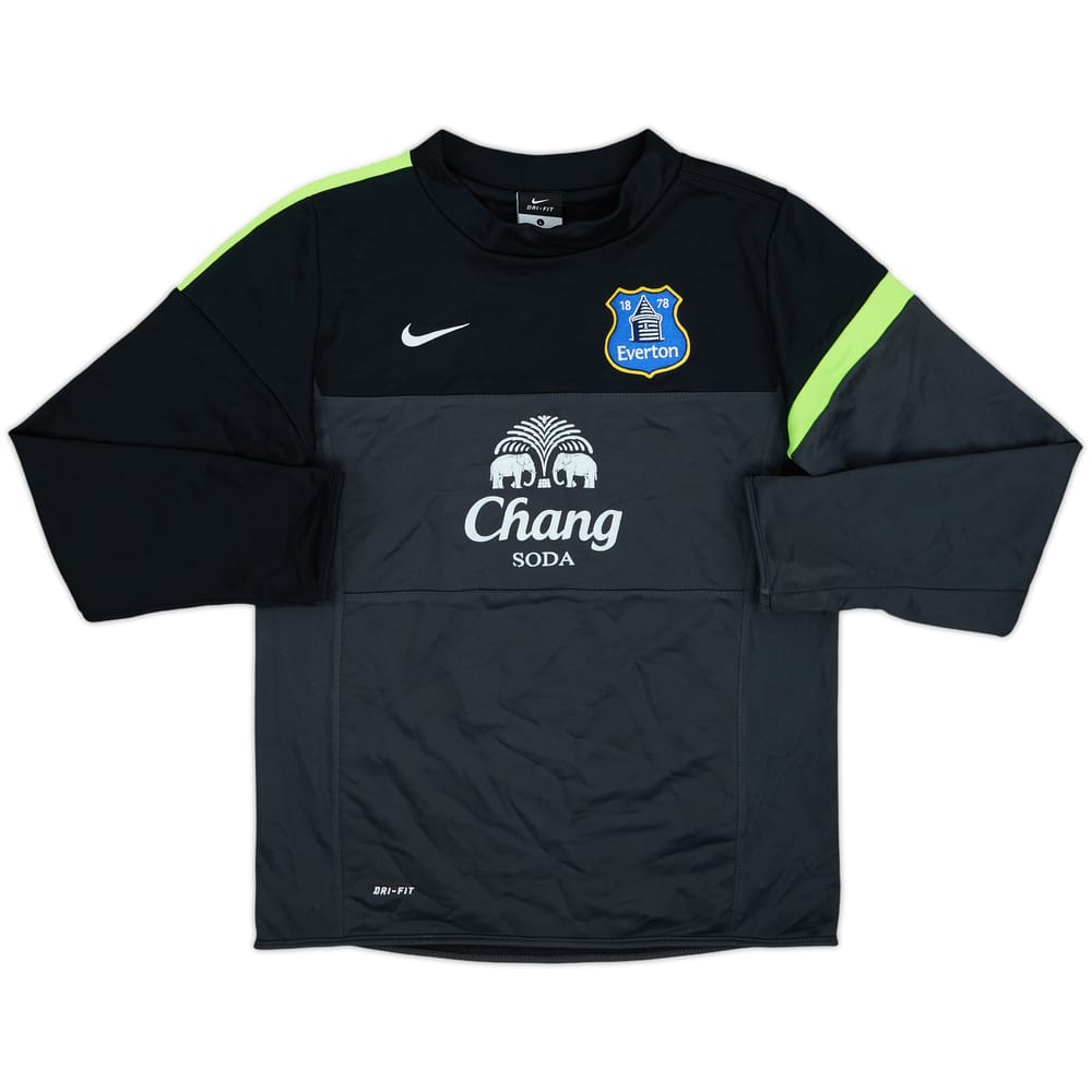 2013-14 Everton Nike Sweat Top - 6/10 - (L.Boys)