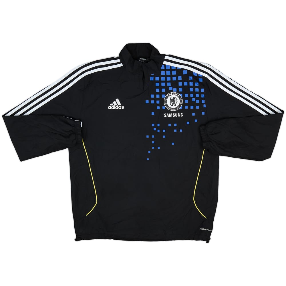 2011-12 Chelsea adidas 1/4 Zip Drill Top - 8/10 - (M)