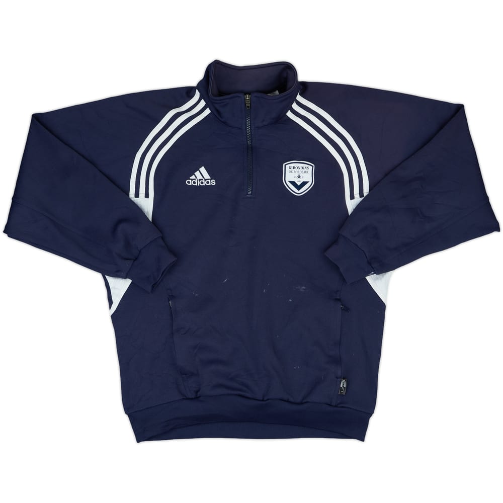 2001-02 Bordeaux adidas 1/4 Zip Training Top - 6/10 - (M/L)