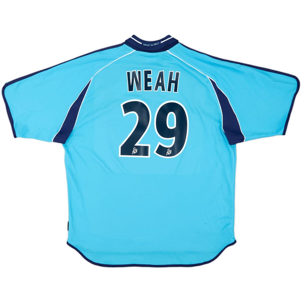2000-01 Olympique Marseille Away Shirt Weah #29 - 8/10 - (XL)