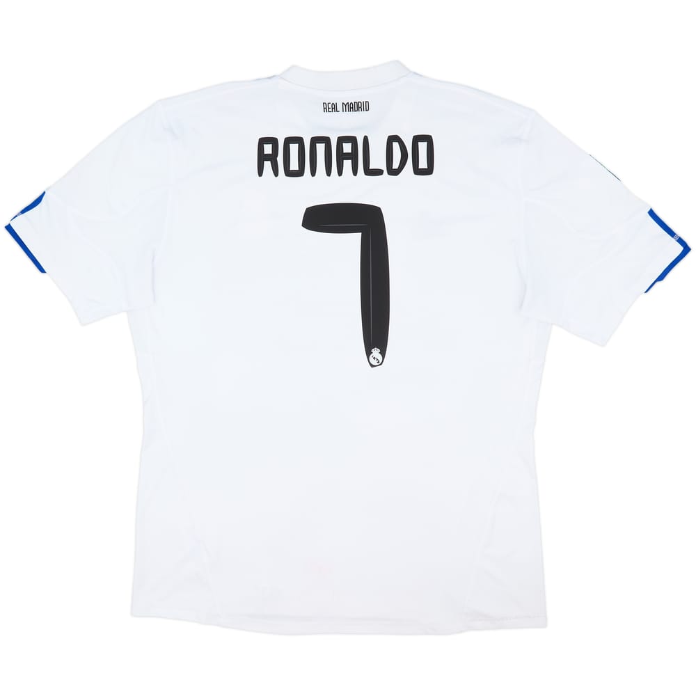 2010-11 Real Madrid Home Shirt Ronaldo #7 - 5/10 - (XXL)