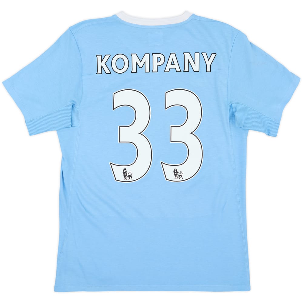 2009-10 Manchester City Home Shirt Kompany #33 - 6/10 - (S)