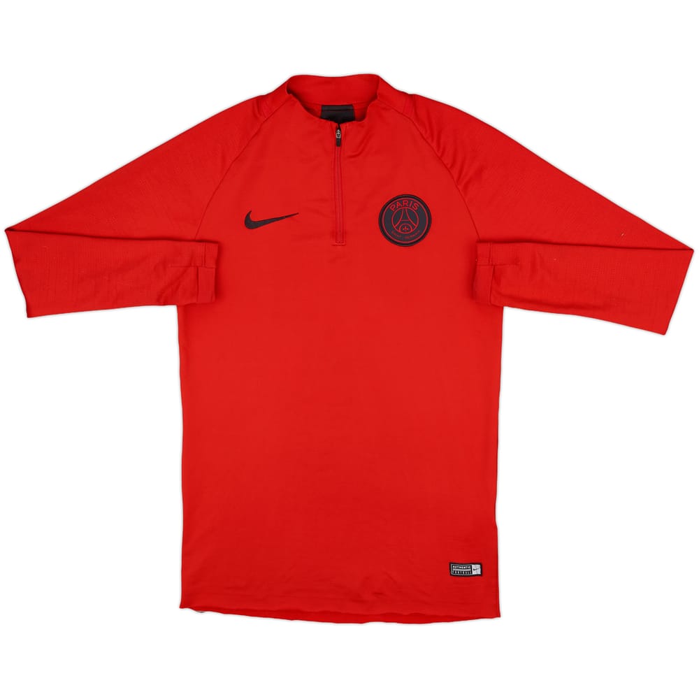 2019-20 Paris Saint-Germain Nike 1/4 Zip Drill Top - 4/10 - (S)