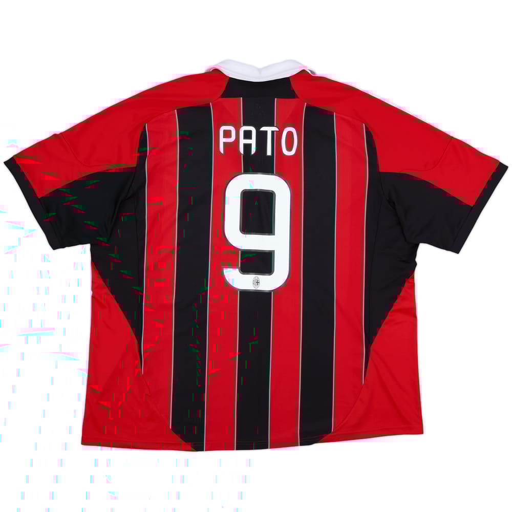 2012-13 AC Milan Home Shirt Pato #9 - 7/10 - (3XL)