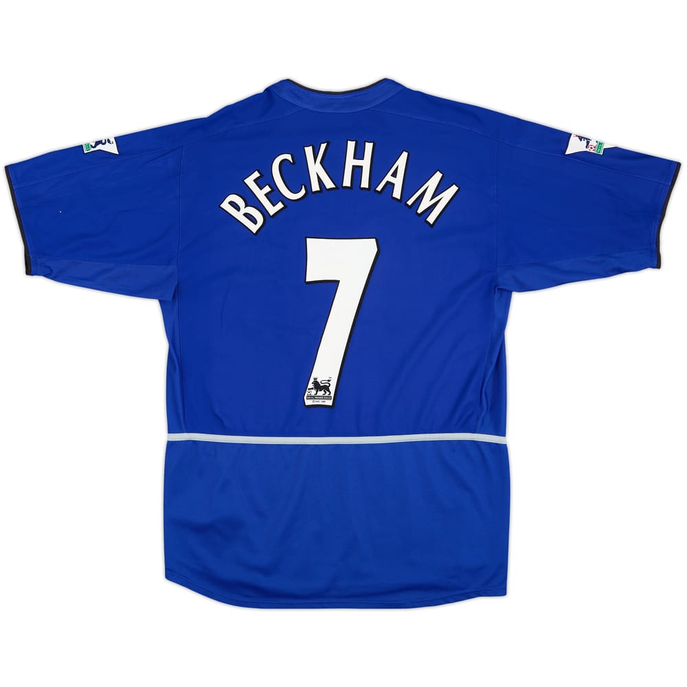 2002-03 Manchester United Third Shirt Beckham #7 - 6/10 - (M)