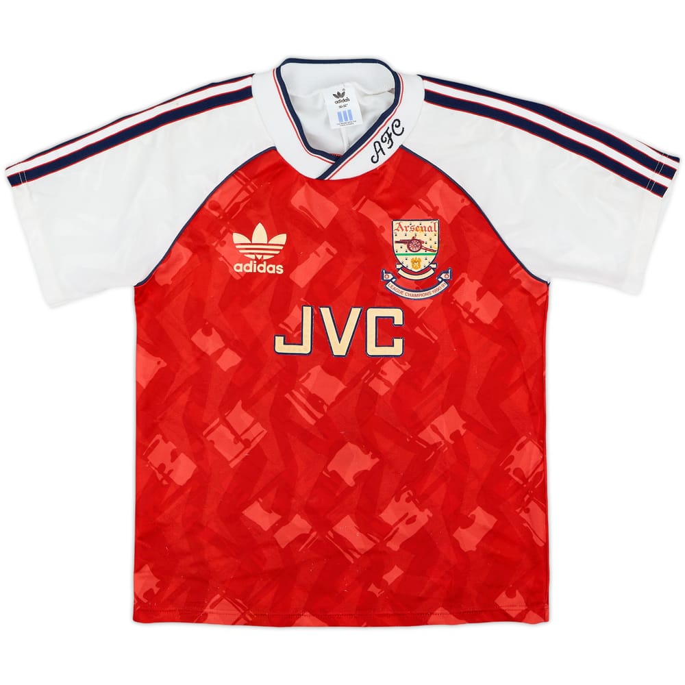 1990-92 Arsenal Home Shirt - 6/10 - (M.Boys)