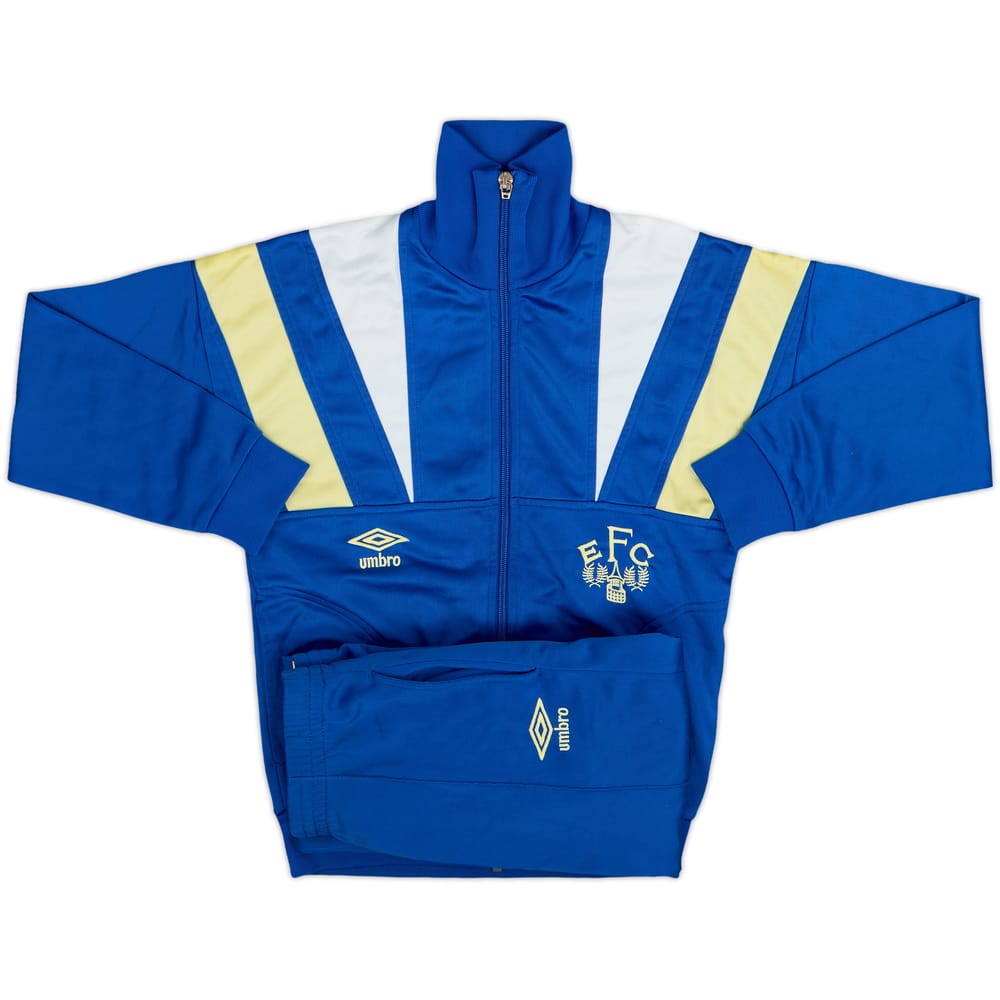 1988-90 Everton Umbro Tracksuit - 8/10 - (M.Boys)
