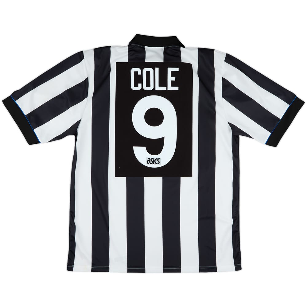 1993-95 Newcastle Home Shirt Cole #9 - 10/10 - (L)