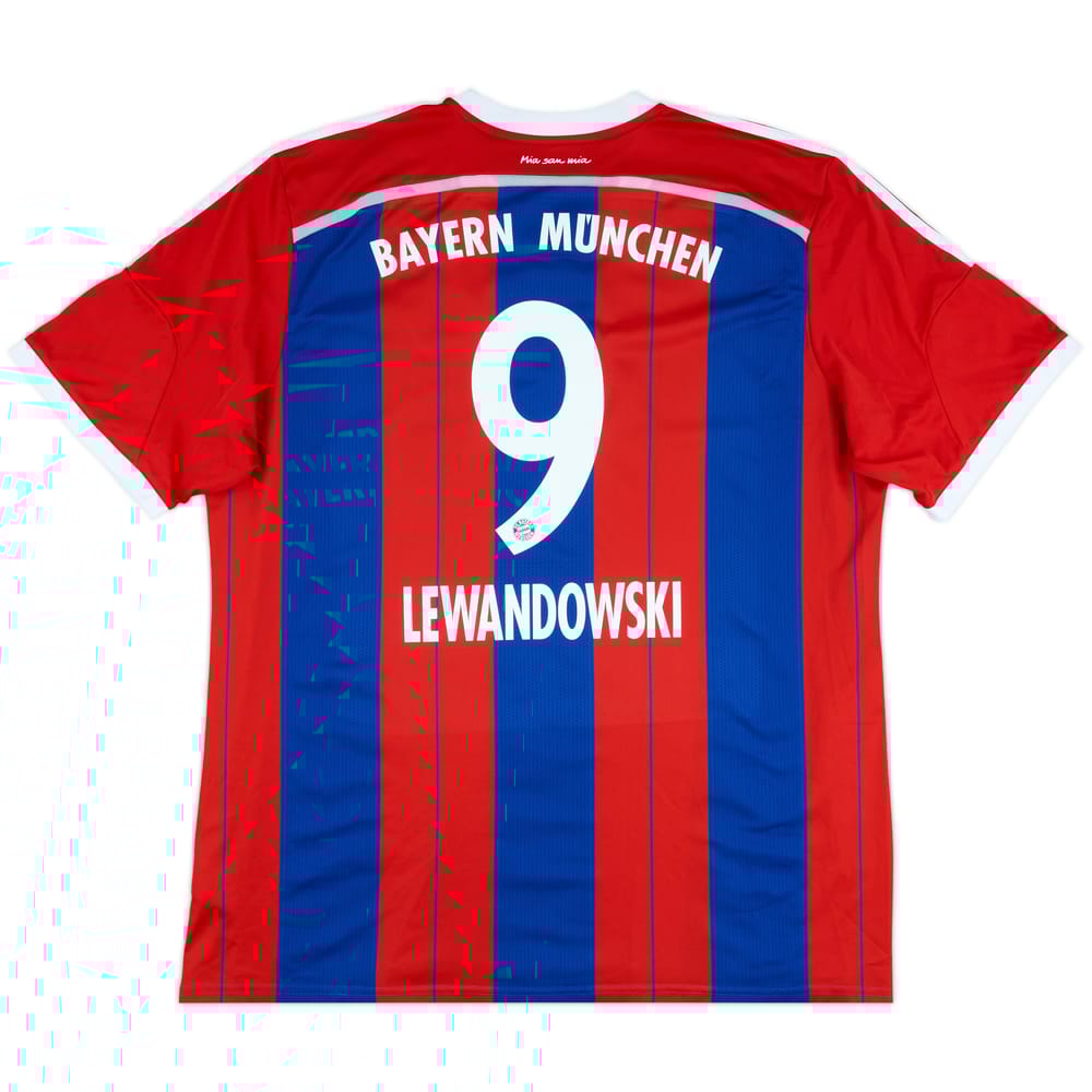 2014-15 Bayern Munich Home Shirt Lewandowski #9 - 8/10 - (3XL)