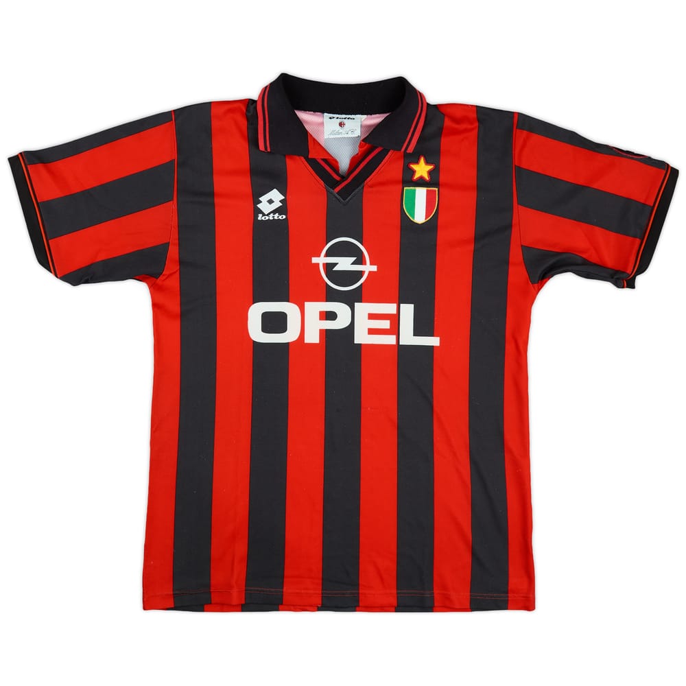 1996-97 AC Milan Home Shirt - 9/10 - (L)