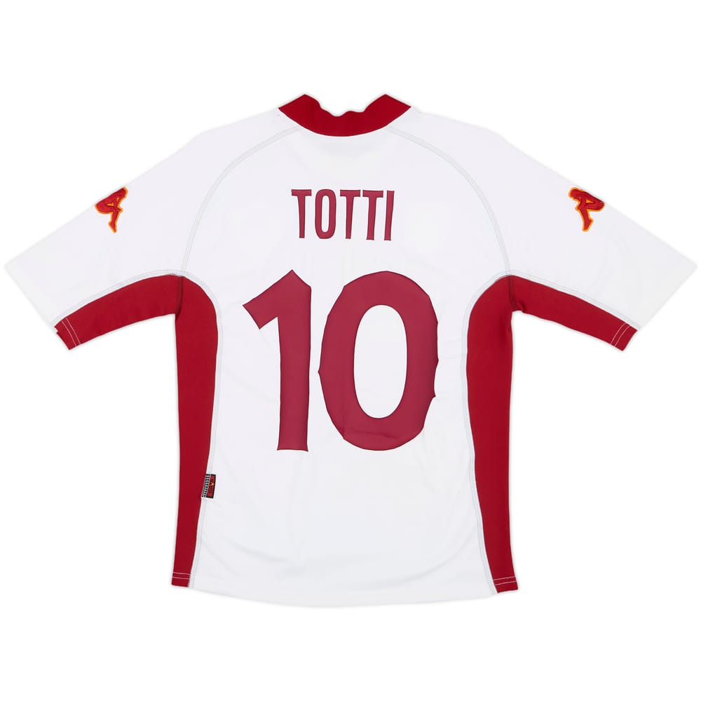 2001-02 Roma Away Shirt Totti #10 - 5/10 - (S)
