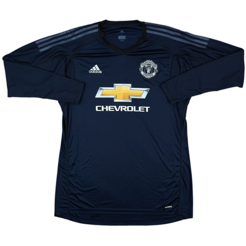 2017-18 Manchester United GK Shirt - 8/10 - (L)