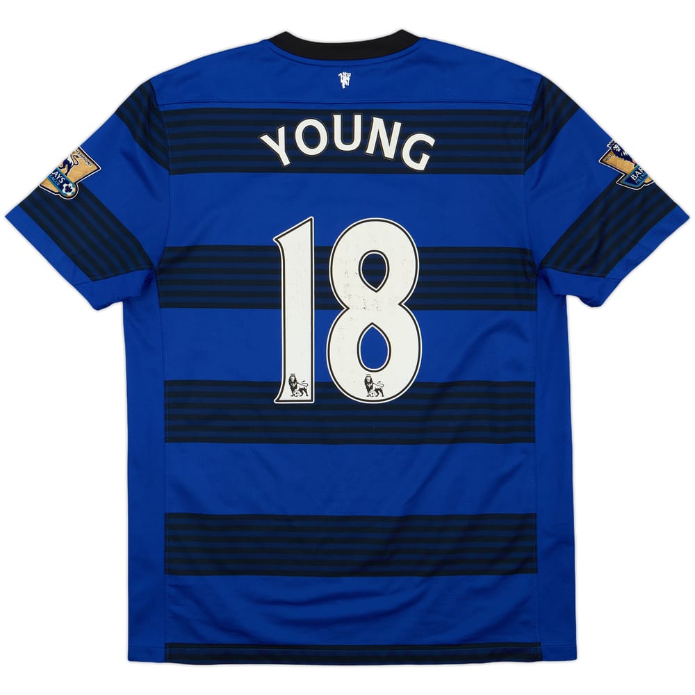 2011-13 Manchester United Away Shirt Young #18 - 7/10 - (L)