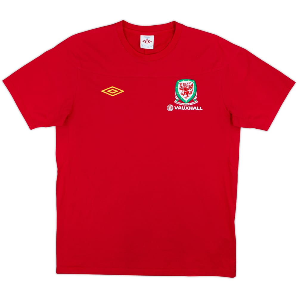 2010-11 Wales Umbro Cotton Tee - 6/10 - (L)