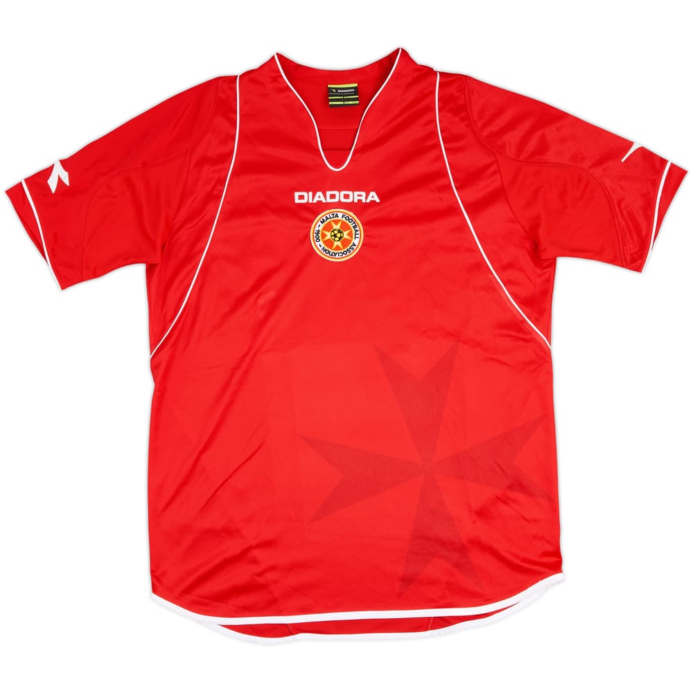 2008-09 Malta Match Issue Home Shirt #24