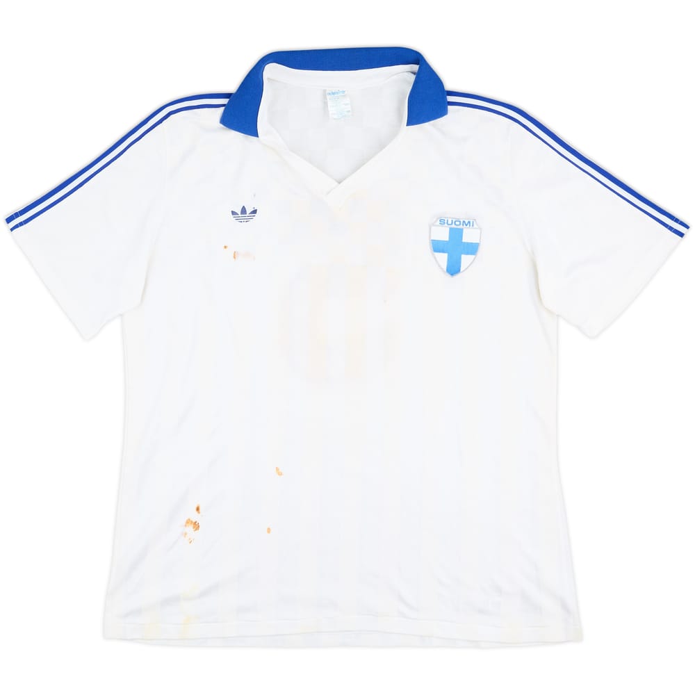 1986-87 Finland Match Issue Home Shirt #5 (Petaja)