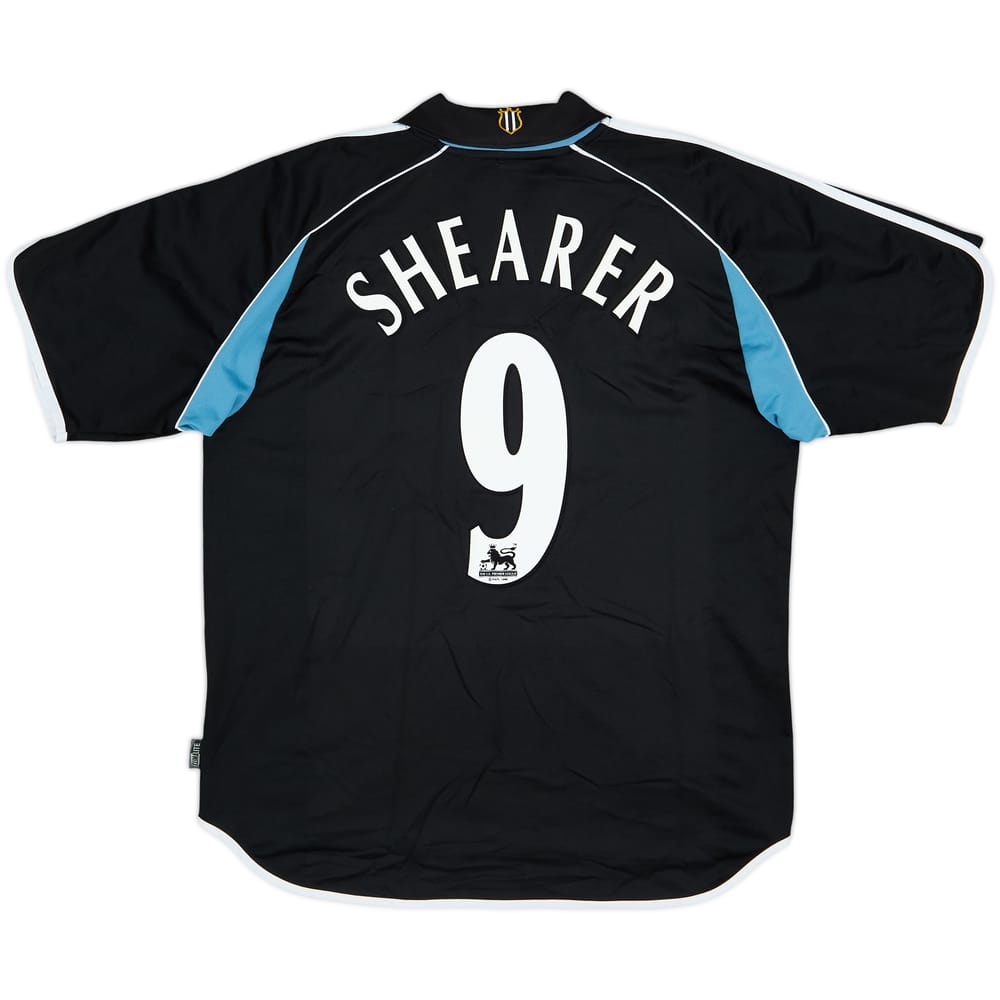 2000-01 Newcastle Away Shirt Shearer #9 - 8/10 - (L)
